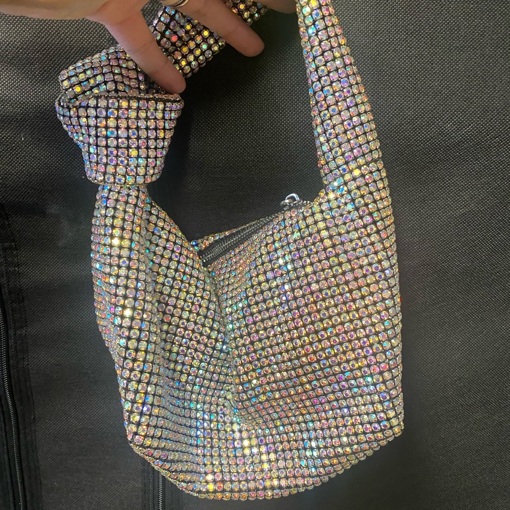 Multicolor Rhinestone Women’s Bag